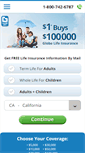Mobile Screenshot of globelifeinsurance.com